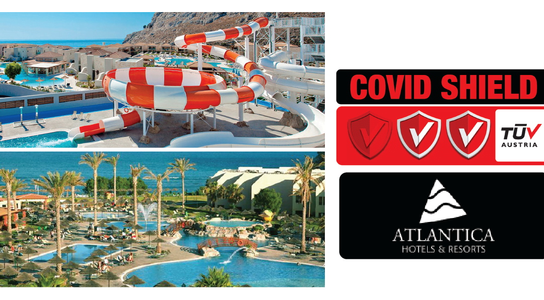 Tο 5* Atlantica Aegean Blue είναι ακόμα ένα ξενοδοχείο του Ομίλου Atlantica Hotels & Resorts το οποίο πιστοποιήθηκε με το Ιδιωτικό Σχήμα Πιστοποίησης TÜV AUSTRIA CoVid Shield, με το επίπεδο “High”