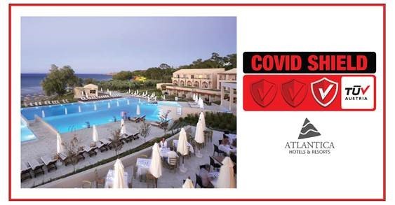 Το βραβευμένο με «Αριστεία» Atlantica Eleon Grand Resort & Spa πιστοποιήθηκε με το Ιδιωτικό Σχήμα Πιστοποίησης TÜV AUSTRIA CoVid Shield