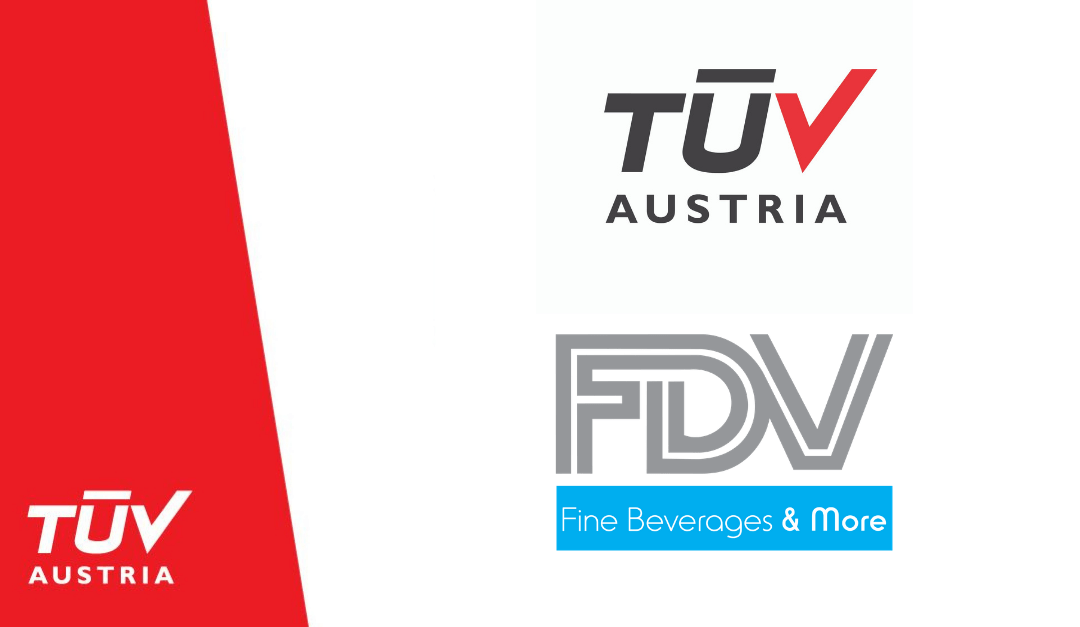 H Foodrinco πιστοποιήθηκε από την TÜV AUSTRIA Hellas σύμφωνα με τα πρότυπα ISO 9001:2015 & ISO 22000:2018