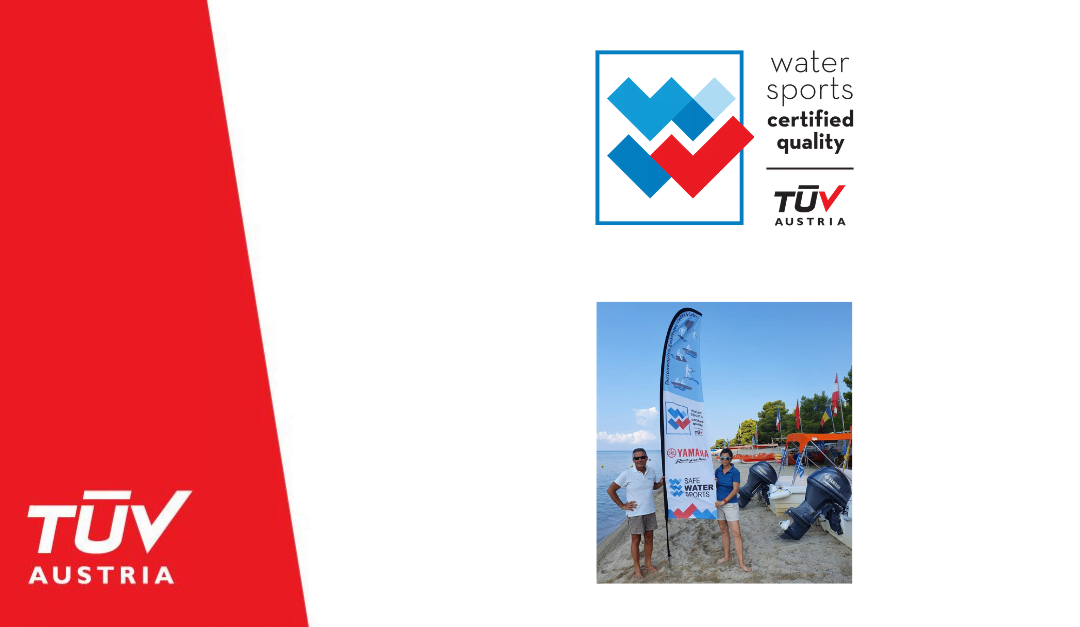 Lagomandra Beach Water-Sports Rent a Boat Halkidiki Jet Ski: πρεσβευτής της πρωτοβουλίας πιστοποίησης λειτουργίας και ασφάλειας των ελληνικών επιχειρήσεων θαλασσίων σπορ «Water Sports Certified Quality»